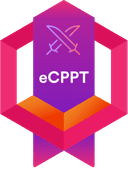 Certified Professional Penetration Tester badge